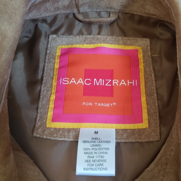 Two Piece Matching Leather Jacket & Skirt Set - Picture 5 of 11